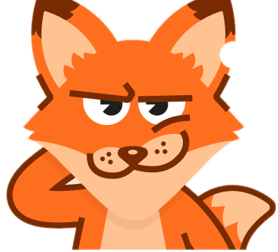 The FairSIM fox giving an OK sign